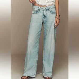 Pilco by Anthropologie Wide Leg/ Low Rise Jeans 28